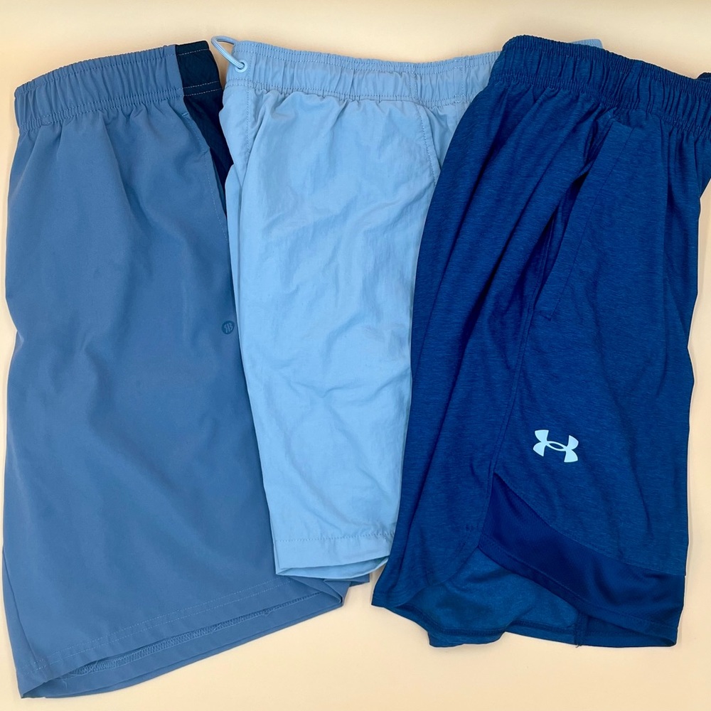 (3) pairs of men’s athletic shorts - size medium